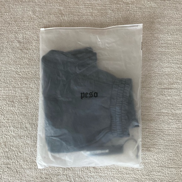PESO Oversized Fated Shorts, Smoke - Picture 13 of 13